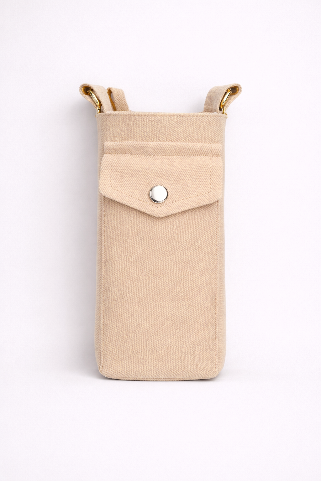 GREENWREATH-CROSSBODY BOTTLE CARRIER BAG