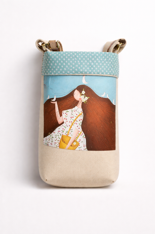 DAYDREAM-CROSSBODY BOTTLE CARRIER BAG