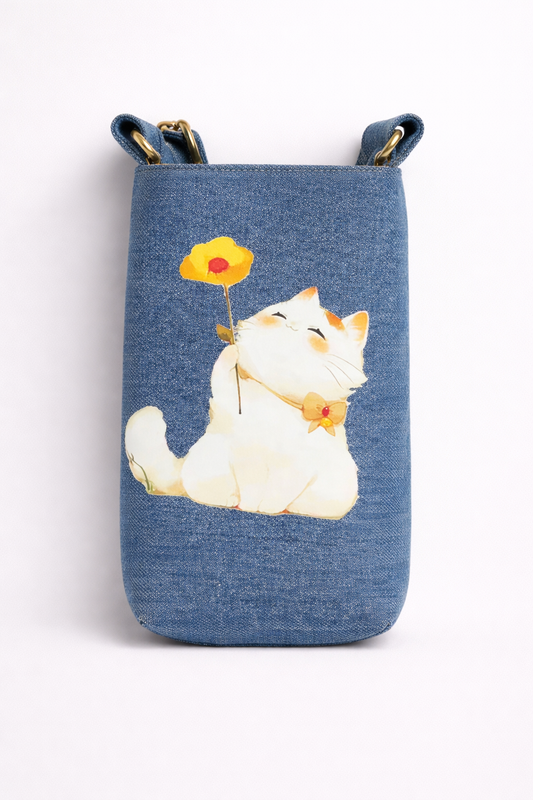 COZYCAT-CROSSBODY BOTTLE CARRIER BAG