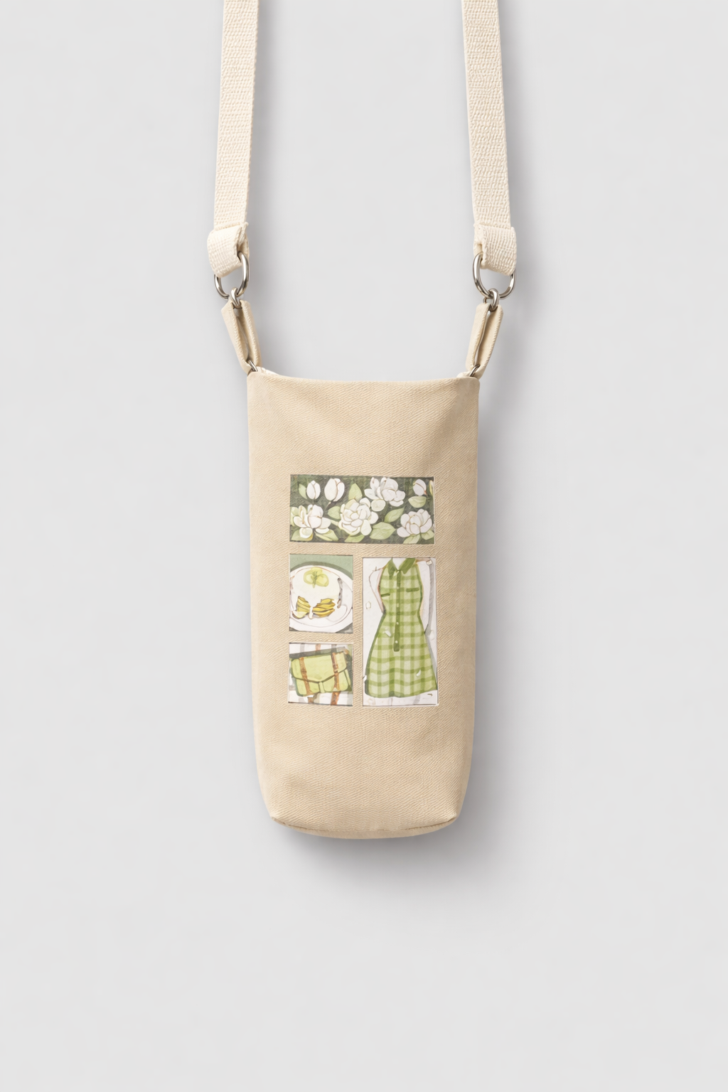 VERDANT-CROSSBODY BOTTLE CARRIER BAG