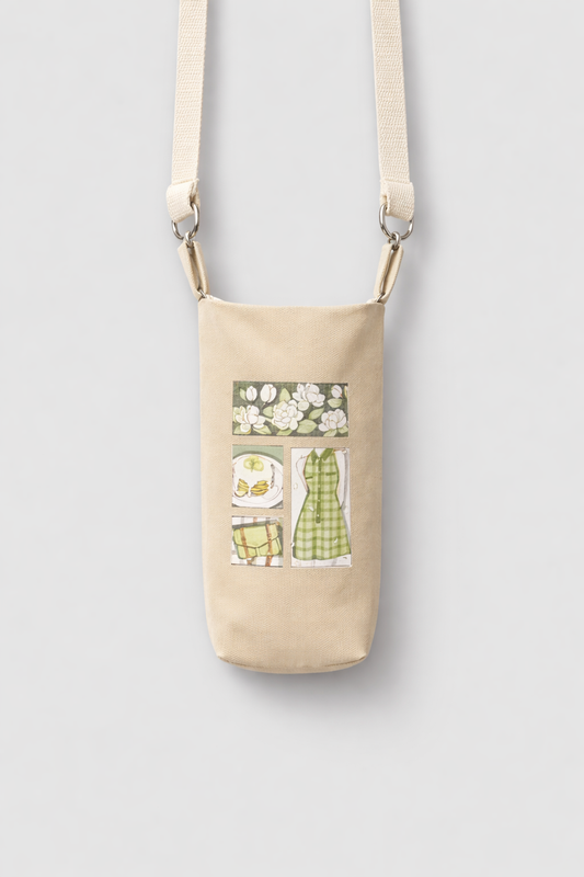 VERDANT-CROSSBODY BOTTLE CARRIER BAG