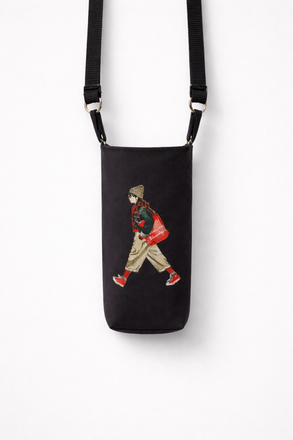URBAN WALKER-CROSSBODY BOTTLE CARRIER BAG