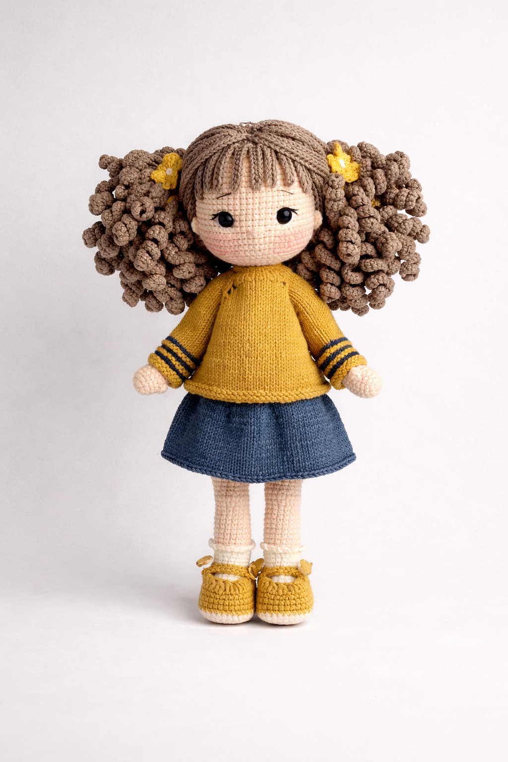 HANDMADE CROCHET AUTUMN DOLL