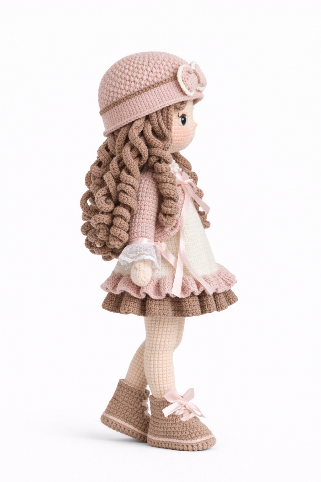 AMIGURUMI CROCHET PARISIAN GIRL DOLL