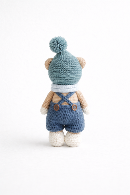 HANDMADE CROCHET TEDDY BEAR DOLL