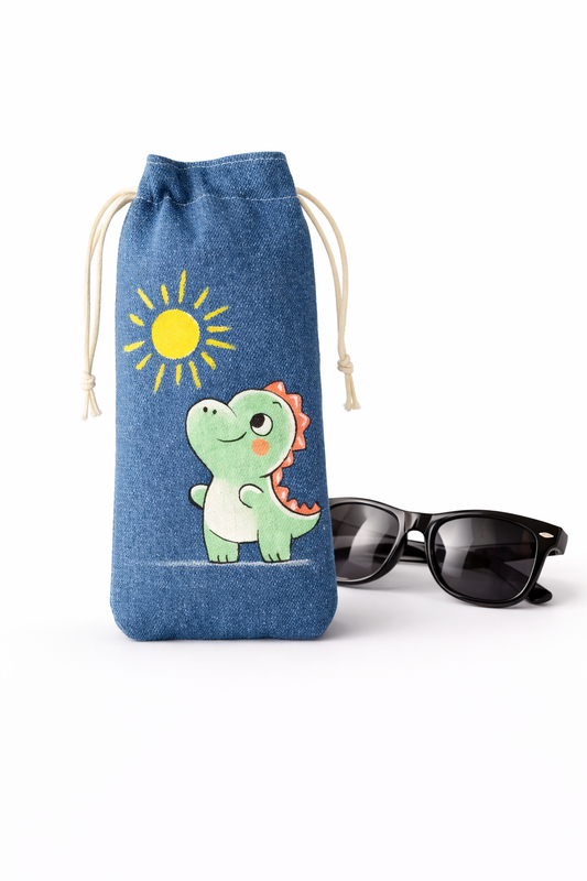 SUNNY DINO GLASSES CASE