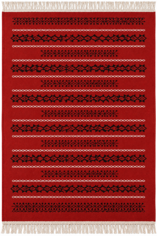 Cedar Ember Kilim Rug