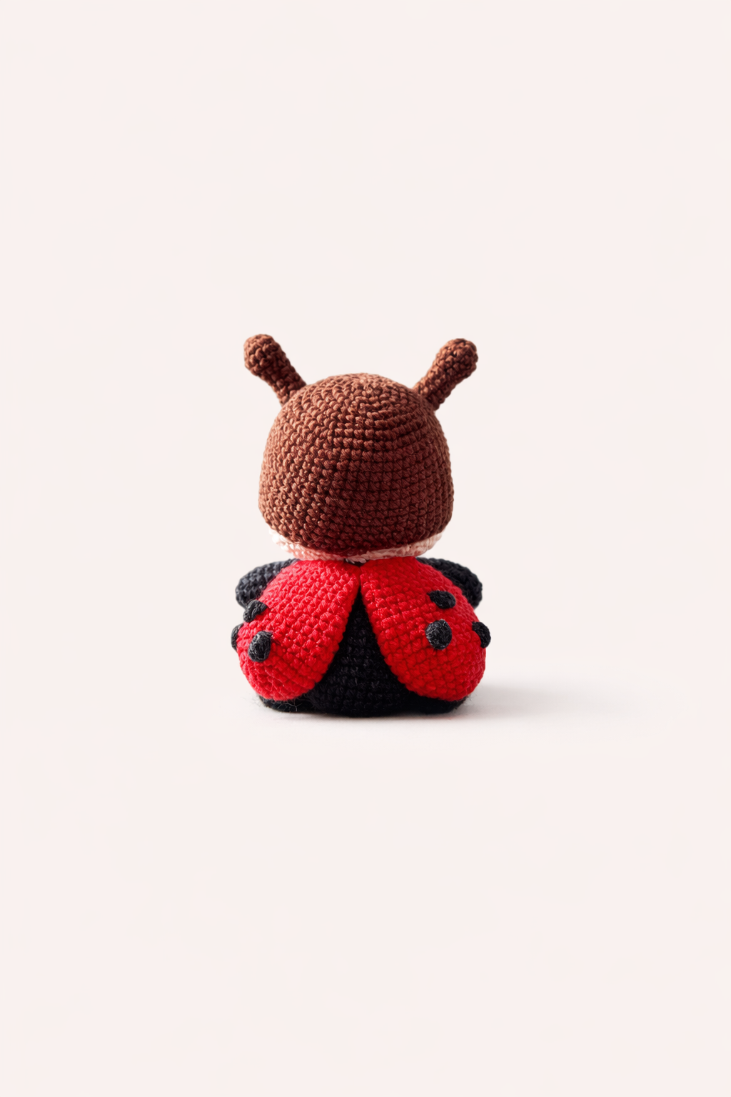 HANDMADE CROCHET LADYBUG PLUSH TOY