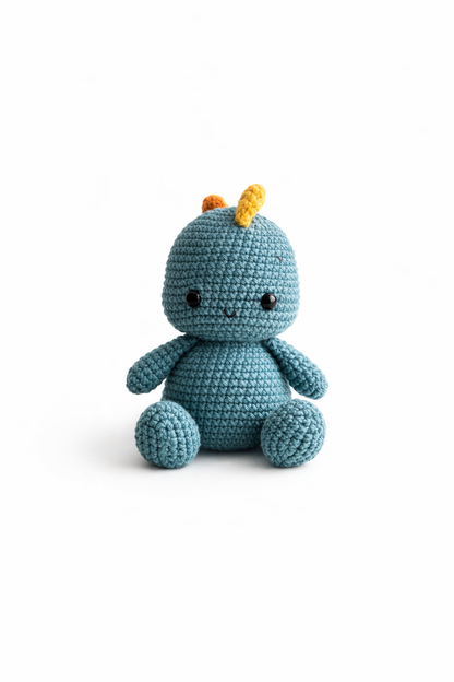 HANDMADE CROCHET DINOSAUR PLUSH TOY