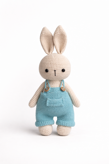 HANDMADE CROCHET SKY BUNNY