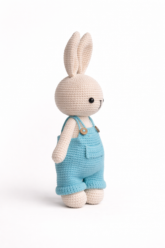HANDMADE CROCHET SKY BUNNY