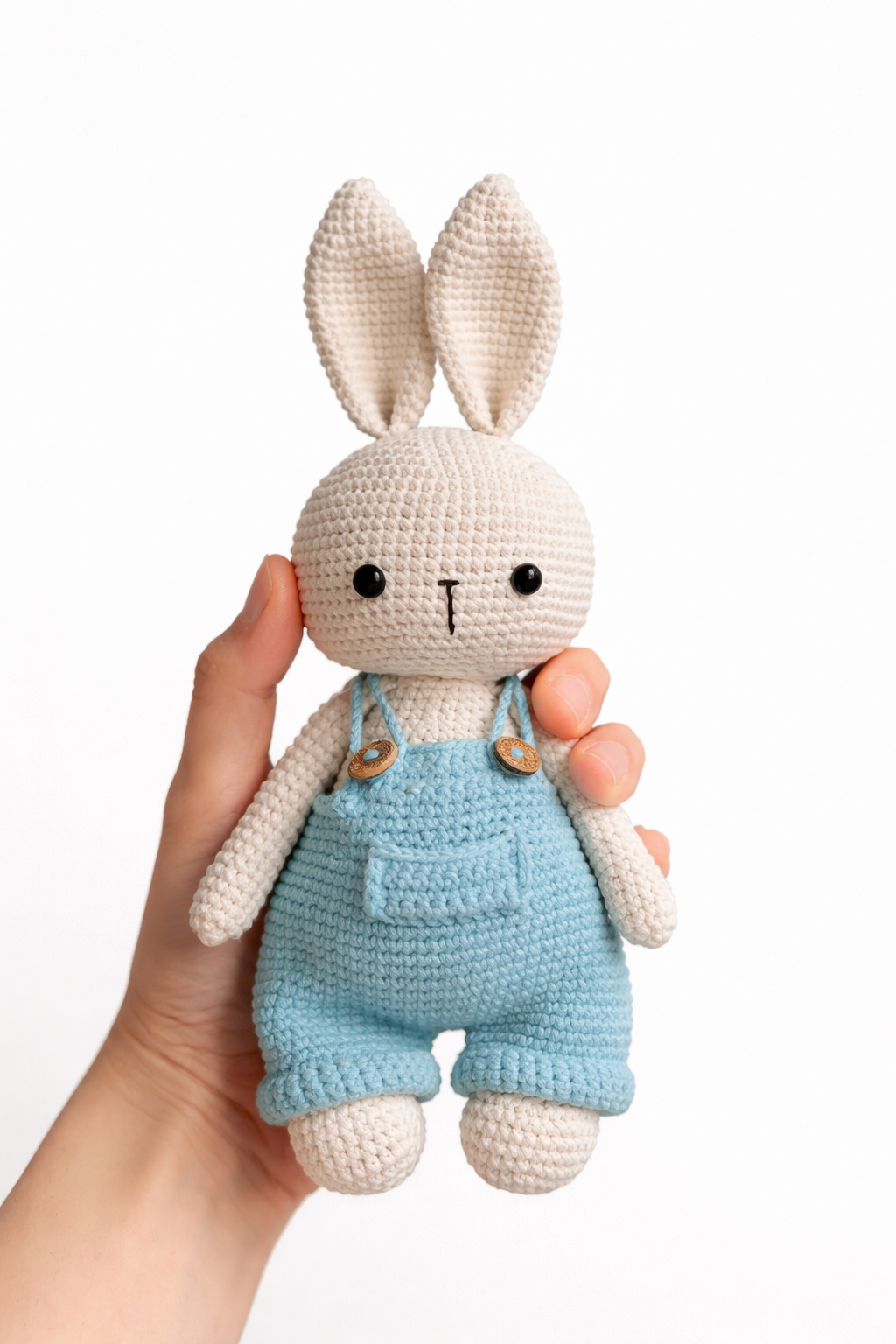 HANDMADE CROCHET SKY BUNNY