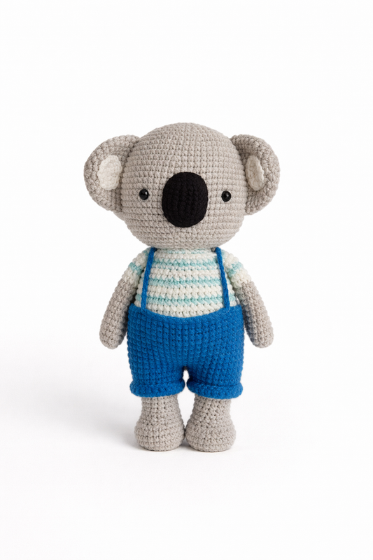 HANDMADE CROCHET KOALA DOLL