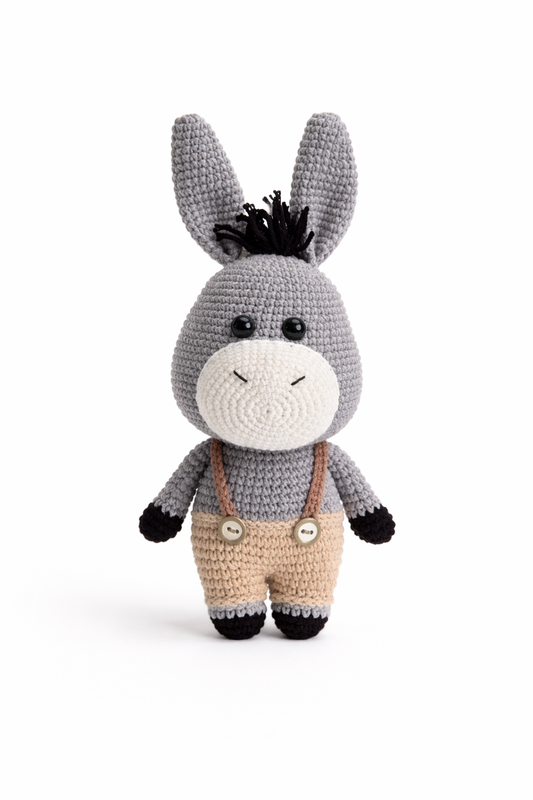 AMIGURUMI CROCHET DONKEY DOLL