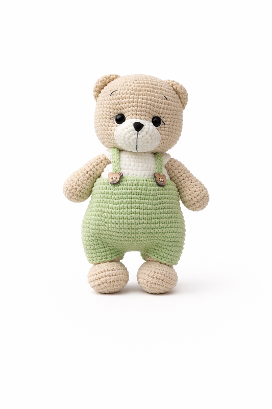AMIGURUMI CROCHET TEDDY BEAR DOLL