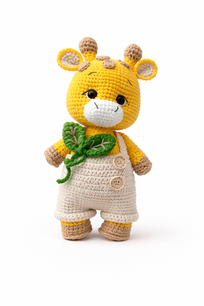 AMIGURUMI CROCHET GIRAFFE DOLL
