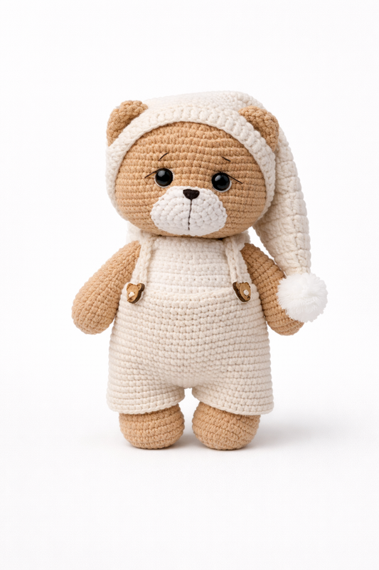 AMIGURUMI CROCHET TEDDY BEAR DOLL
