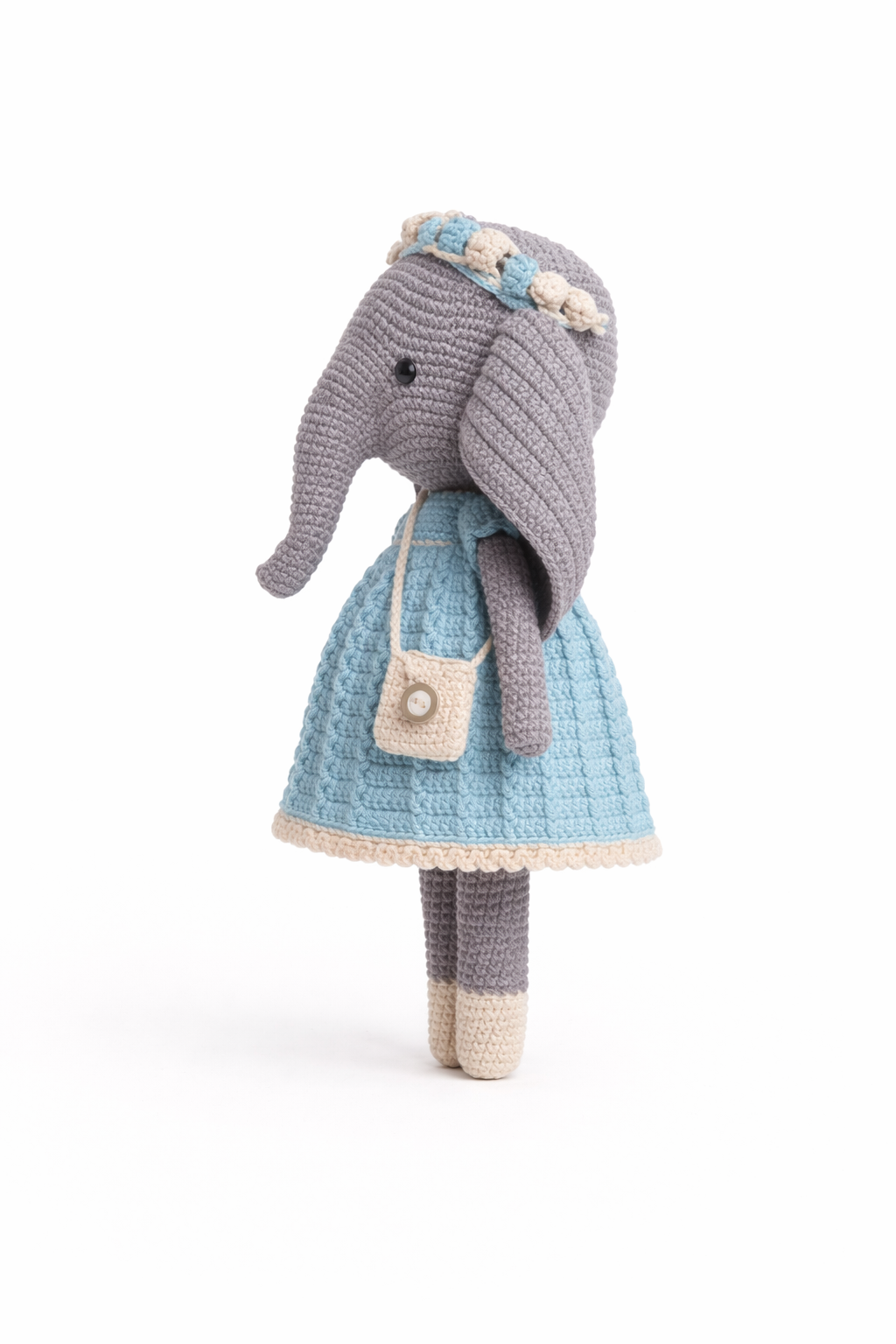 AMIGURUMI CROCHET ELEPHANT DOLL