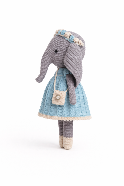 AMIGURUMI CROCHET ELEPHANT DOLL