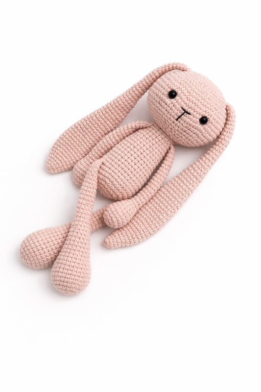 AMIGURUMI CROCHET LONG-EAR BUNNY DOLL