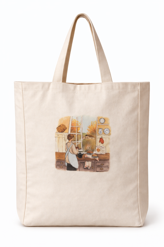 AUTUMN KITCHEN TOTE BAG