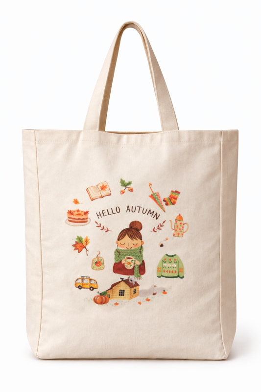 HELLO AUTUMN TOTE BAG