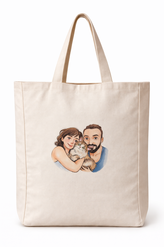 FURRY LOVE TOTE BAG