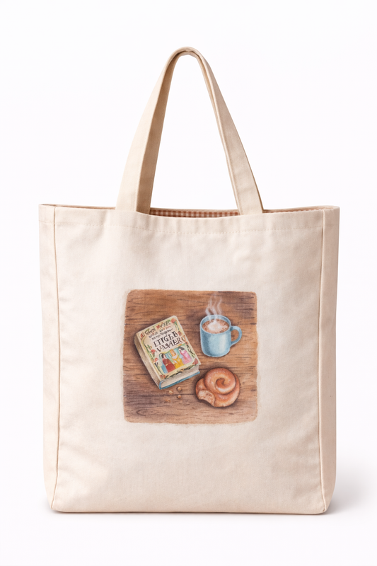 BOOK & BREW TOTE BAG