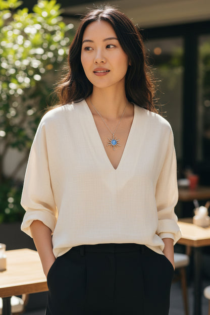 SOLARA-PENDANT NECKLACE